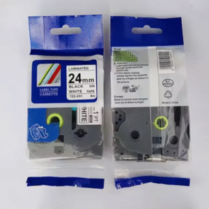 Brother TZ2-251 Label Tape 24mm x 8m Black on White