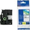 Brother TZE-161 36mm Black on Clear tape