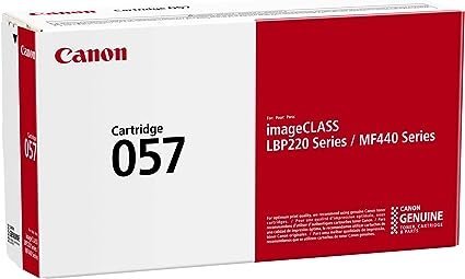 Canon Genuine Toner Cartridge 057 Black (3009C001)