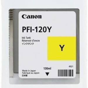 Canon PFI-120Y Pigment Yellow Ink Tank 130ml