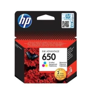 HP 650 Tri-color Original Ink Advantage Cartridge