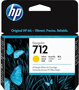 HP 712 29-ml Yellow DesignJet Ink Cartridge