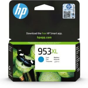 HP 953XL High Yield Original Ink Cartridge, Cyan, Single Pack F6U16AE