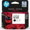 Hp 650 Original Ink Advantage Cartridge, Black, Cz101AK, Standard