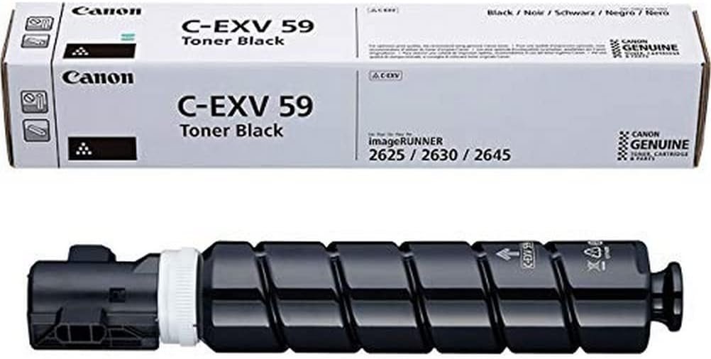 Original Canon C-EXV 59 Black Toner Cartridge