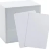 PVC Cards -Zebra White Plastic ID Cards 30 mil (500 cards)